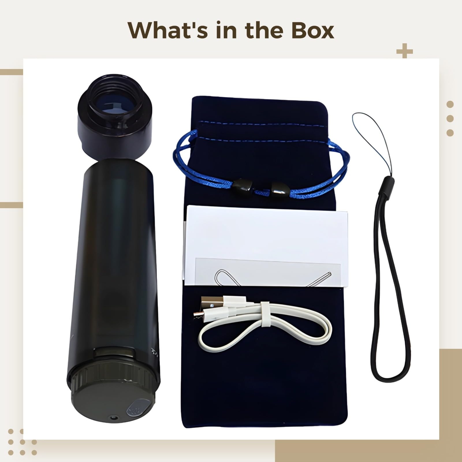 Bidet da viaggio portatile per donne e uomini, spruzzatore portatile ricaricabile, bottiglia d'acqua collegabile con 2 ugelli spray, dispositivo di igiene personale compatto per post-chirurgia e uso