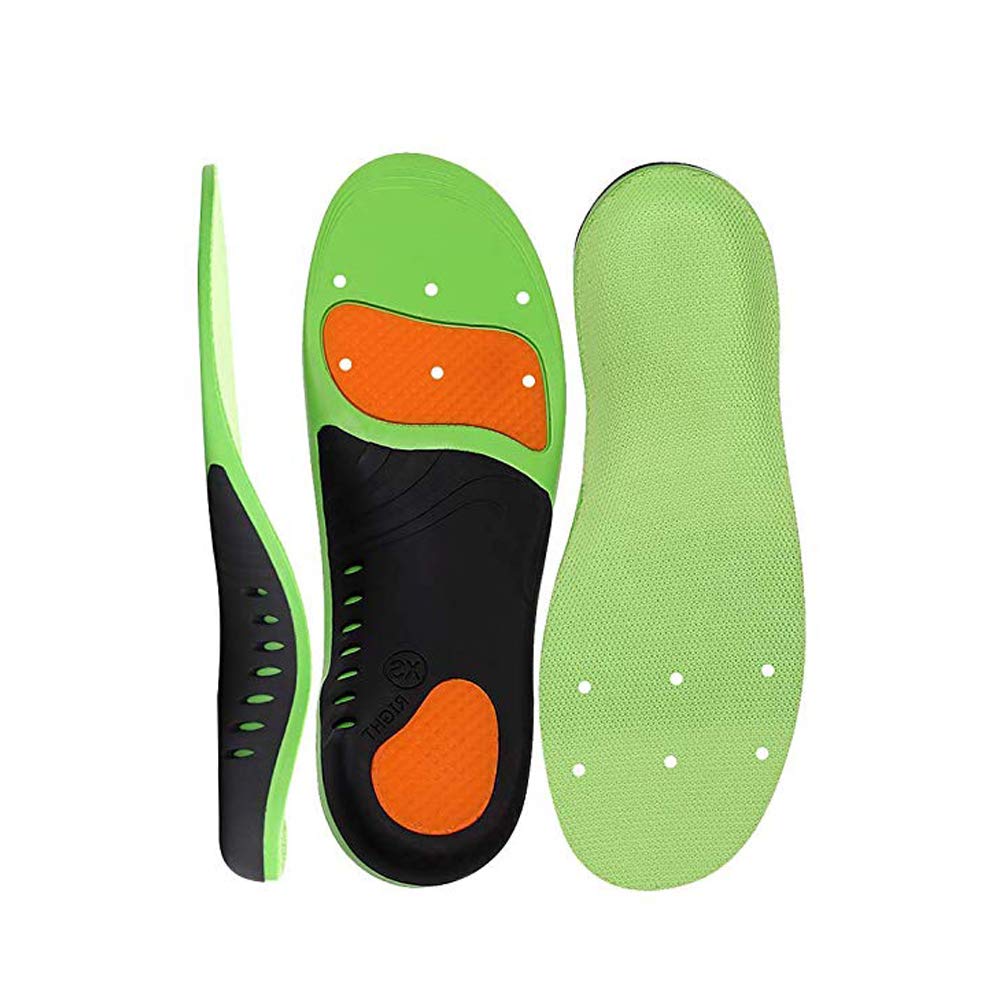 Santo Shoe Insole, Scientifically High Arch Support Orthotic Shoe Inserts Plantar Fasciitis Feet Insoles Super Support Shoe Inserts Best Absorbing Relieve Heel Spurs & Foot Pain for Man Women (XS)