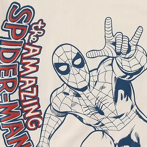 Image of Marvel Spider-Man Boys 4 Piece Mix and Match T-shirts and Shorts Set for Big Kid