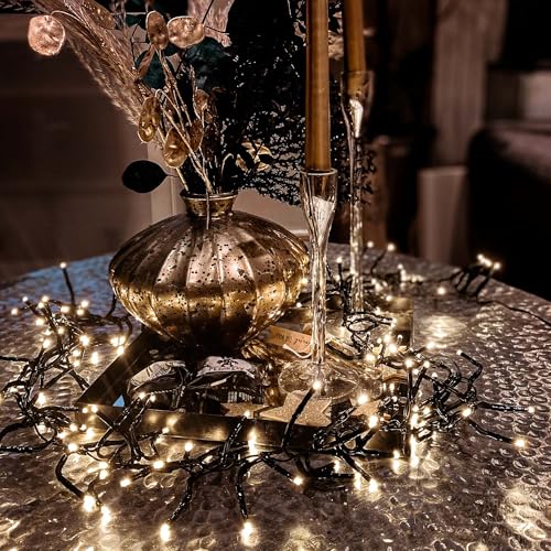 Guirlande lumineuse sapin de Noël chaleureuse pour grands espaces - 7