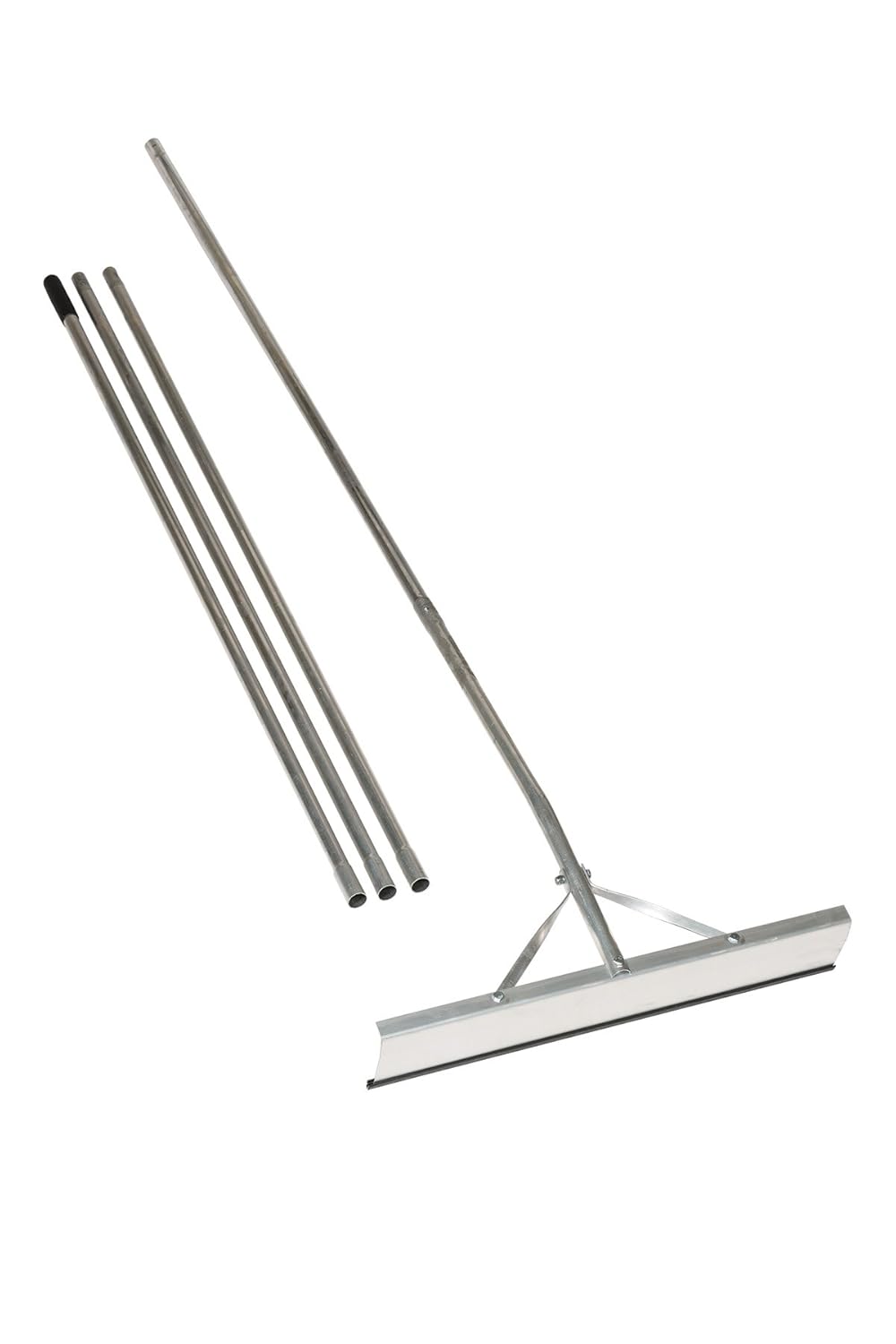 Pro Value 96721 Head Snow Roof Rake, 21' 4-Section Extendable Aluminum Handle, 24""", Natural