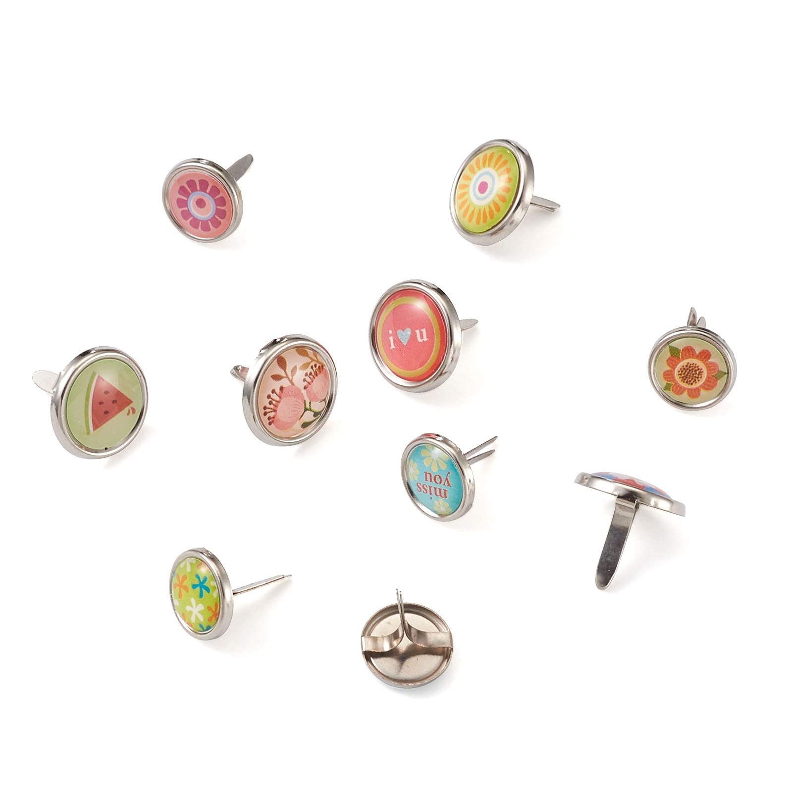 PH PandaHall Lot 1000 Mini Attaches Parisiennes Dorées 4.5x8 Mm - Idéales Pour Scrapbooking, Cartes Et Projets Manuels