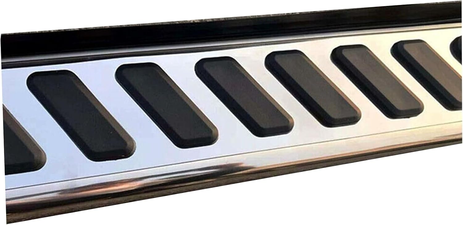 2 PCS Running Boards Fits for H Palisade 2019 2020 2021 2022 2023 Silver Nerf Bar Side Steps