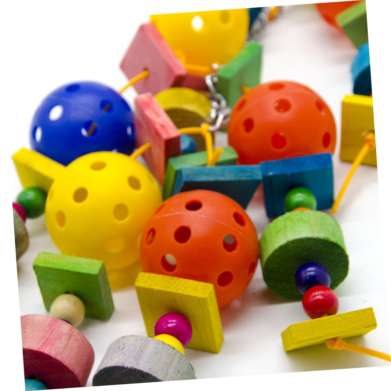Beavorty 3 Stücke Kauspaß Für Papageien Holzblock Hohlvogelspielzeug Für Nymphensittiche Sittiche Papageien Sicheres Vogelspiel