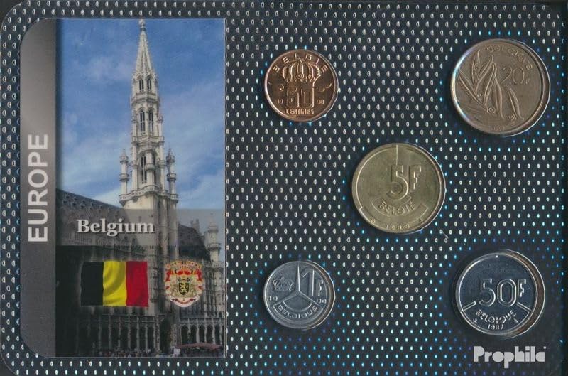 Pièces de Belgique de 1980 pour classer vos monnaies de collection