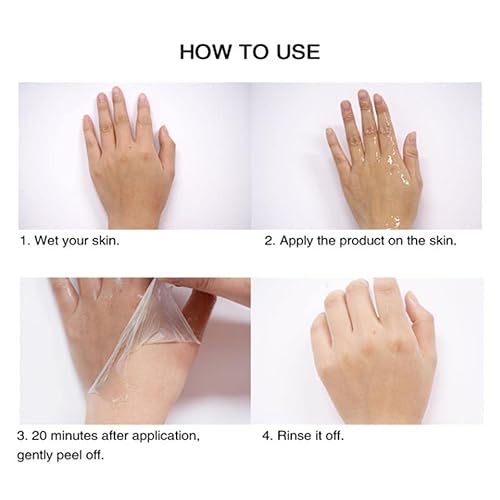 Miniatura 4 de Gel exfoliante para pelar, aceite de pelado amarillo extra fuerte, exfoliante facial y corporal, removedor de piel muerta, solución de pelado