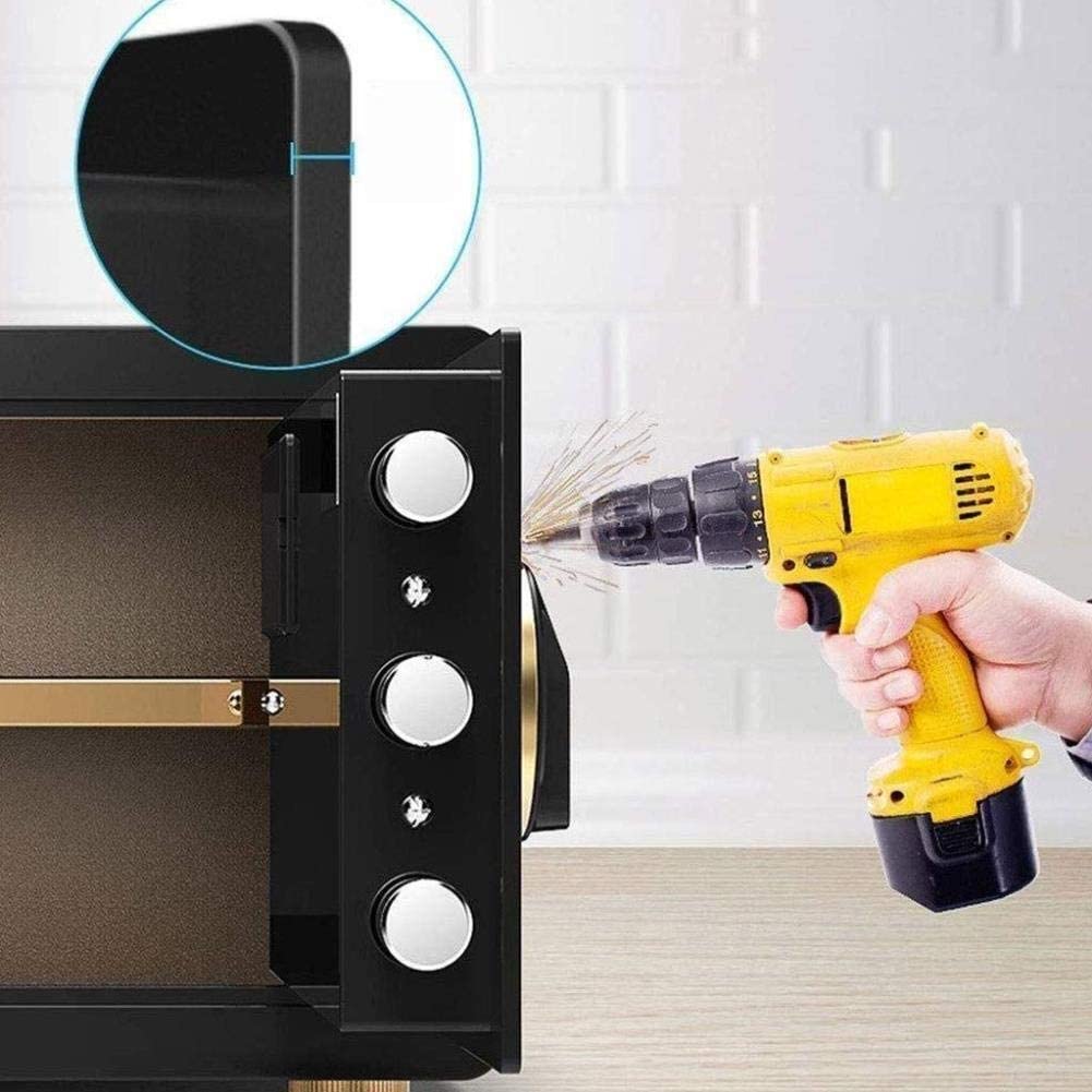 CLSDRZC Depósito a Prueba de Fuego a Prueba de Agua Seguridad electrónica Digital A Prueba de Fuego Depósito de Anclaje a la Pared Dinero Joyería Efectivo Montado en la Pared/Piso para joyería