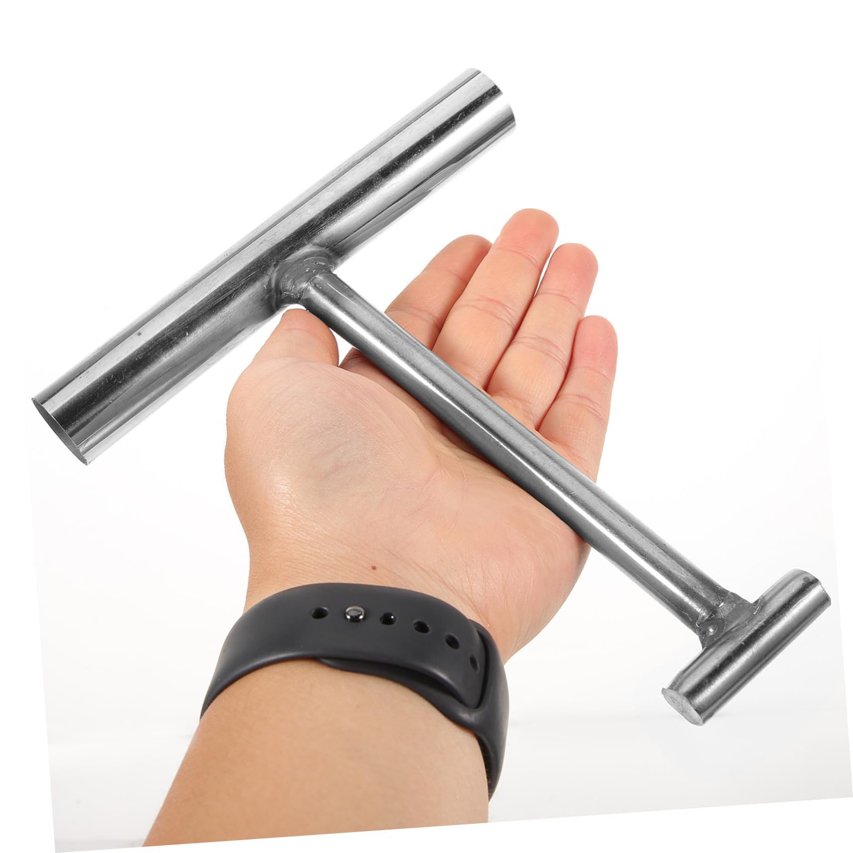 Tool Trampoline for Hooks Manhole Roller Lifter Wheel Pin Vault Hanging Pull Hook Well Cover Hook Door Lifting Hook Rolling Door Hook Metal Hook for Lifting Stainless Steel FOMIYES