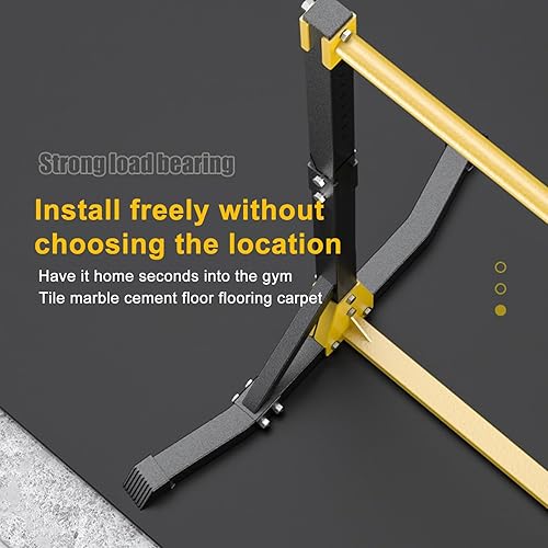 Miniatura 7 de Estación de dominadas, estación de barra de dominadas de 400 libras, soportes de inmersión multifuncionales, torre de potencia de alta resistencia