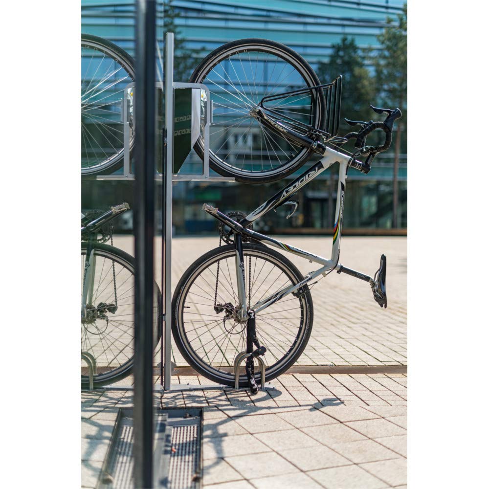 Parkis Fahrradständer Lift automatisch bis 40% Platz ersparend Fahrrad parken (Locking Extension) Baumarkt