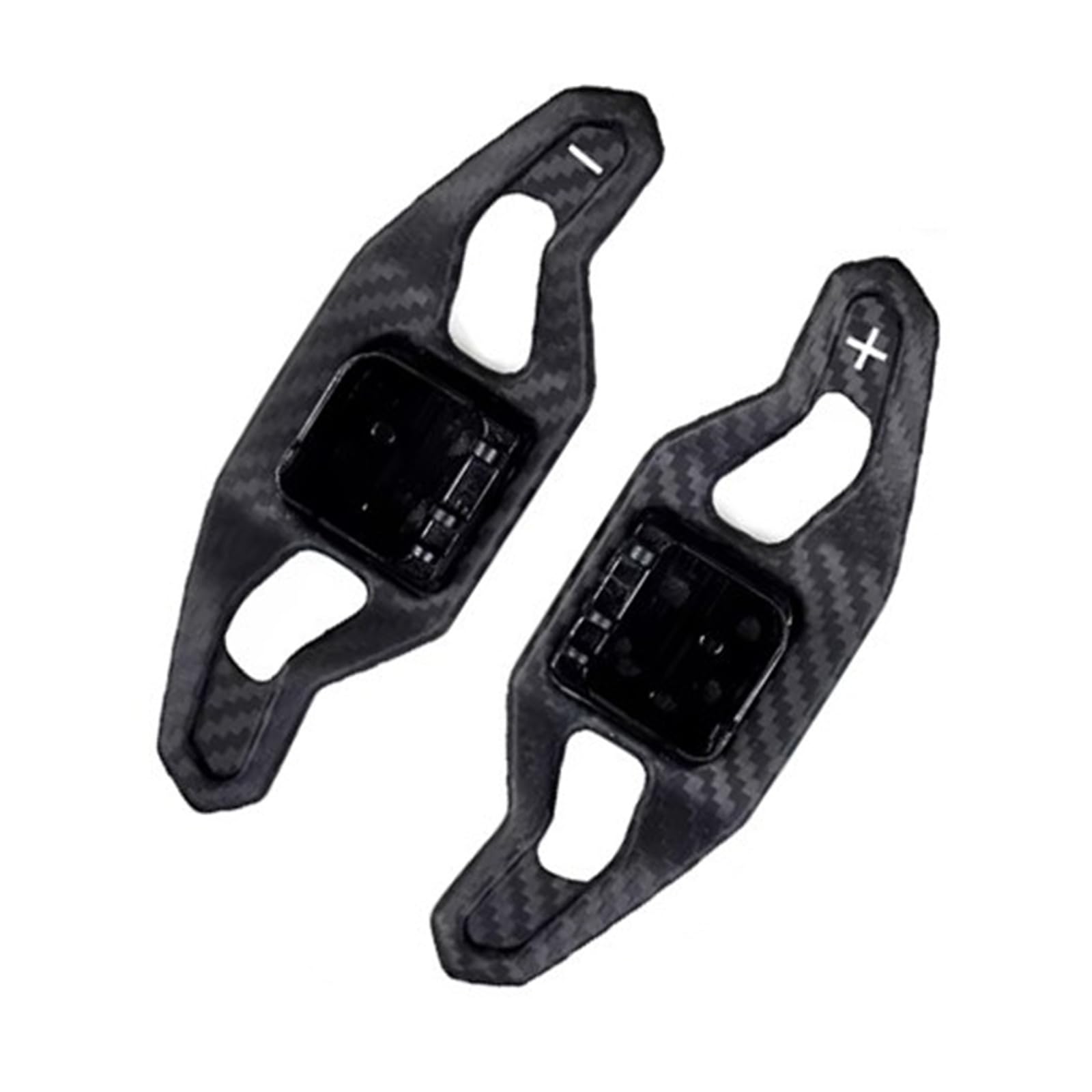 BWWIEZRS Compatible with A7 S7 A8 S8 2011-2017 for TT TTS 2011-2014 A5 RS7 Sport 2016 Carbon Fiber Steering Wheel Shift Pads Modified Shift Pads Shift Paddles(Matte Black C)
