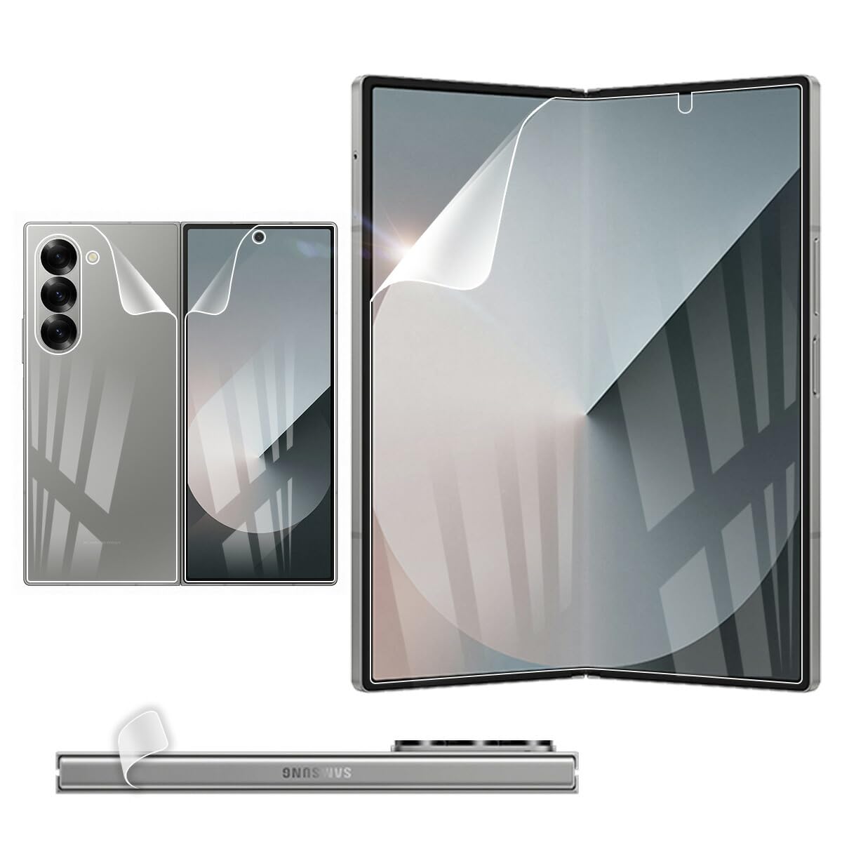 Amazon | [FIRME] Galaxy Z Fold6 用 フィルム 保護フィルム ヒンジ