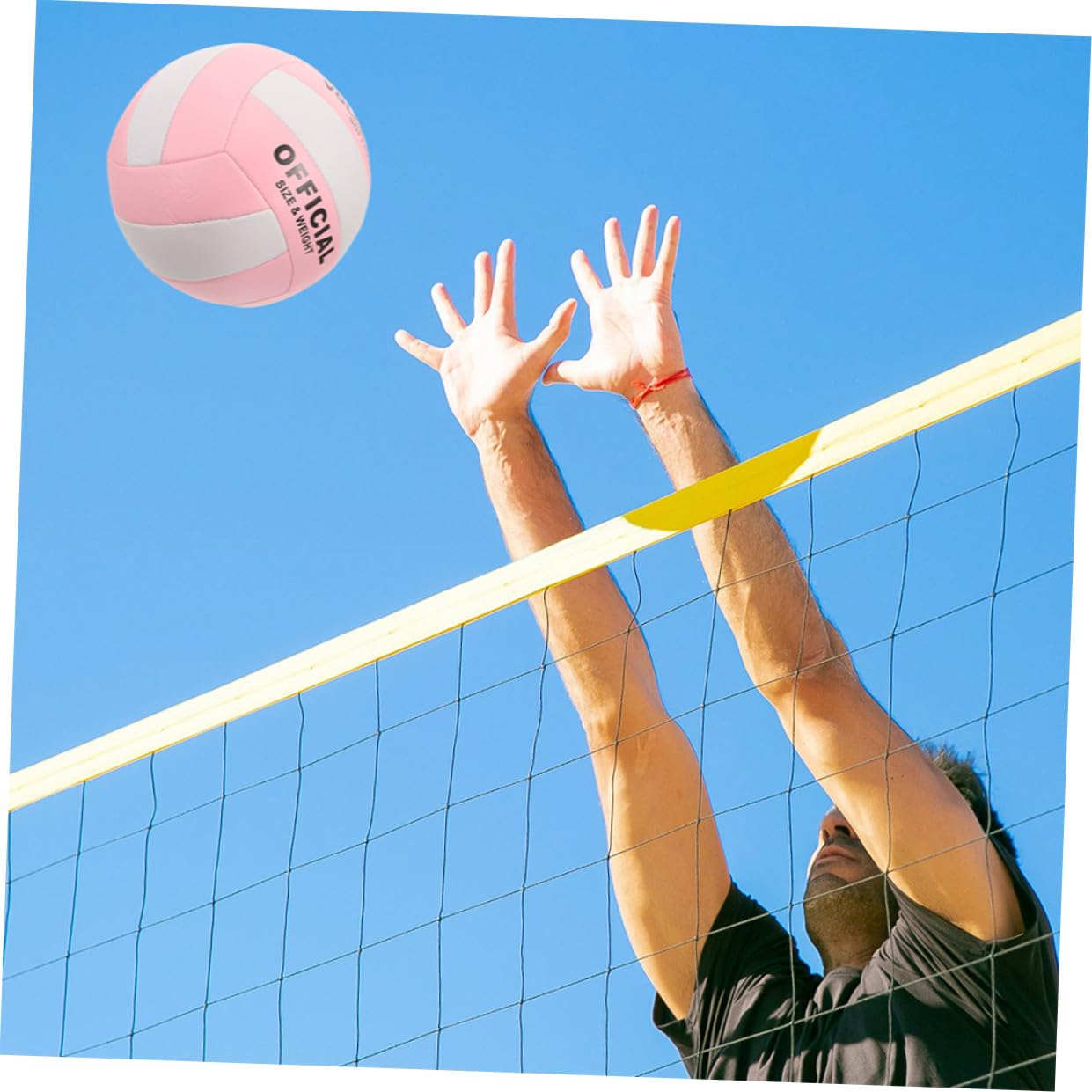 Pallavolo Morbida da Indoor in Pu, 2 Pezzi, Misura 5, per Allenamento e Partite Interne, Facile Controllo per Studenti