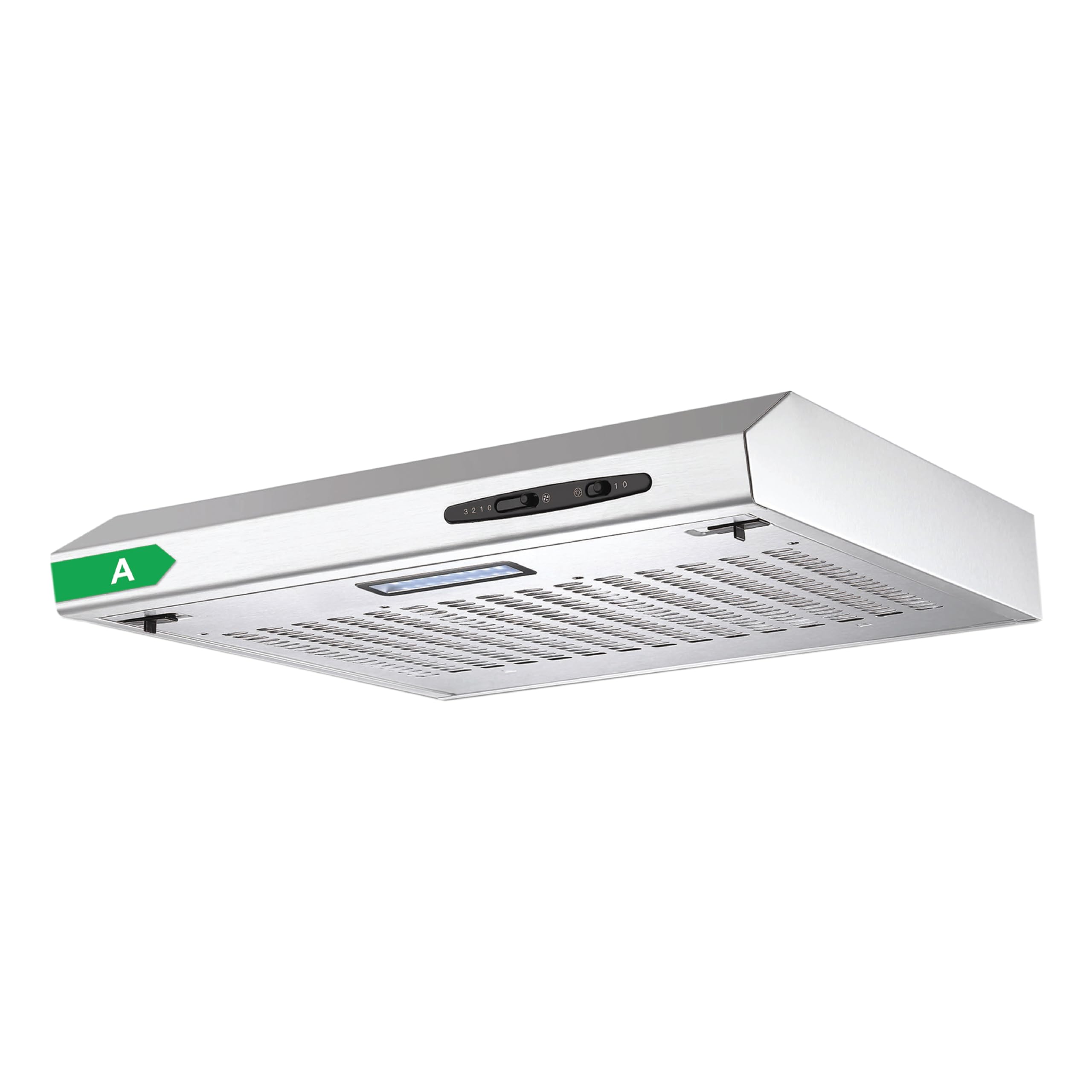 Igenix 60cm Visor Cooker Hood 72W, Energy Rating B, 212 m³/h Extraction, 3 Speeds, LED Light, Under Cabinet Kitchen Extractor Fan (White) - 4