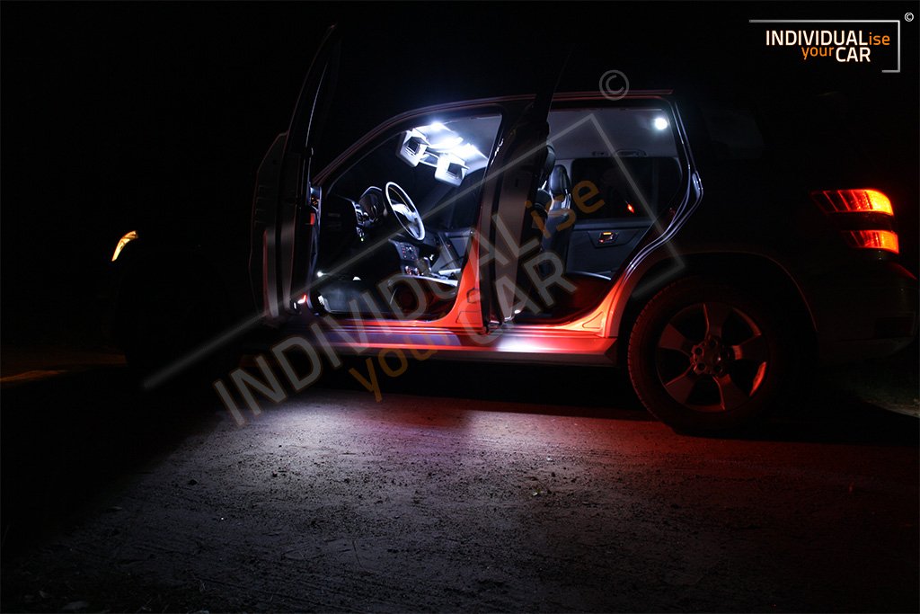Innenraumbeleuchtung SET für GLK-Klasse SUV X204 (Cool-White) Kaltweiß
