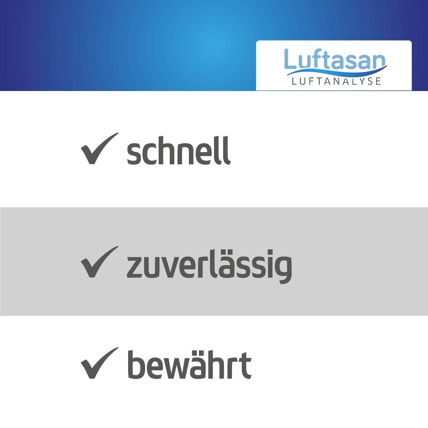 Schimmeltest Abklatschtest für die Wand – Probenahme-Set und professionelle Analyse im Labor