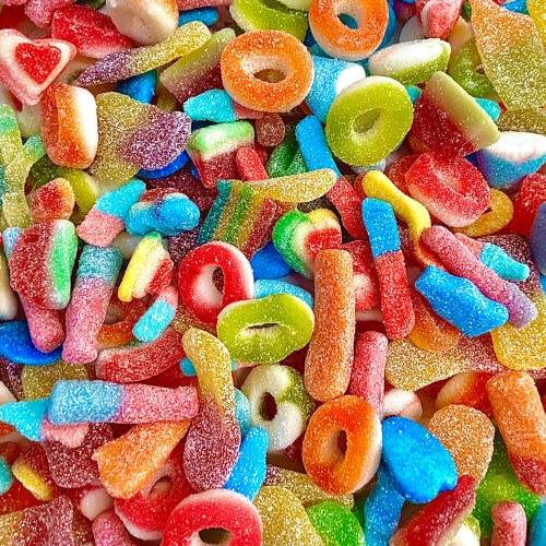 Fizzy Pick N Mix Jelly Sweet Bag Selection 1Kg