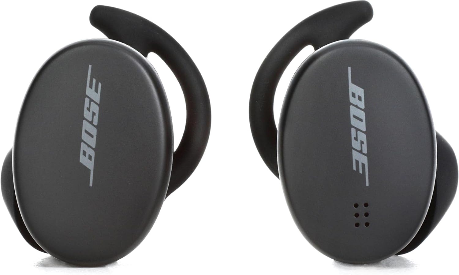 Sport Earbuds - Wireless Earphones - Bluetooth in Ear Headphones for Workouts and Running, Triple Black