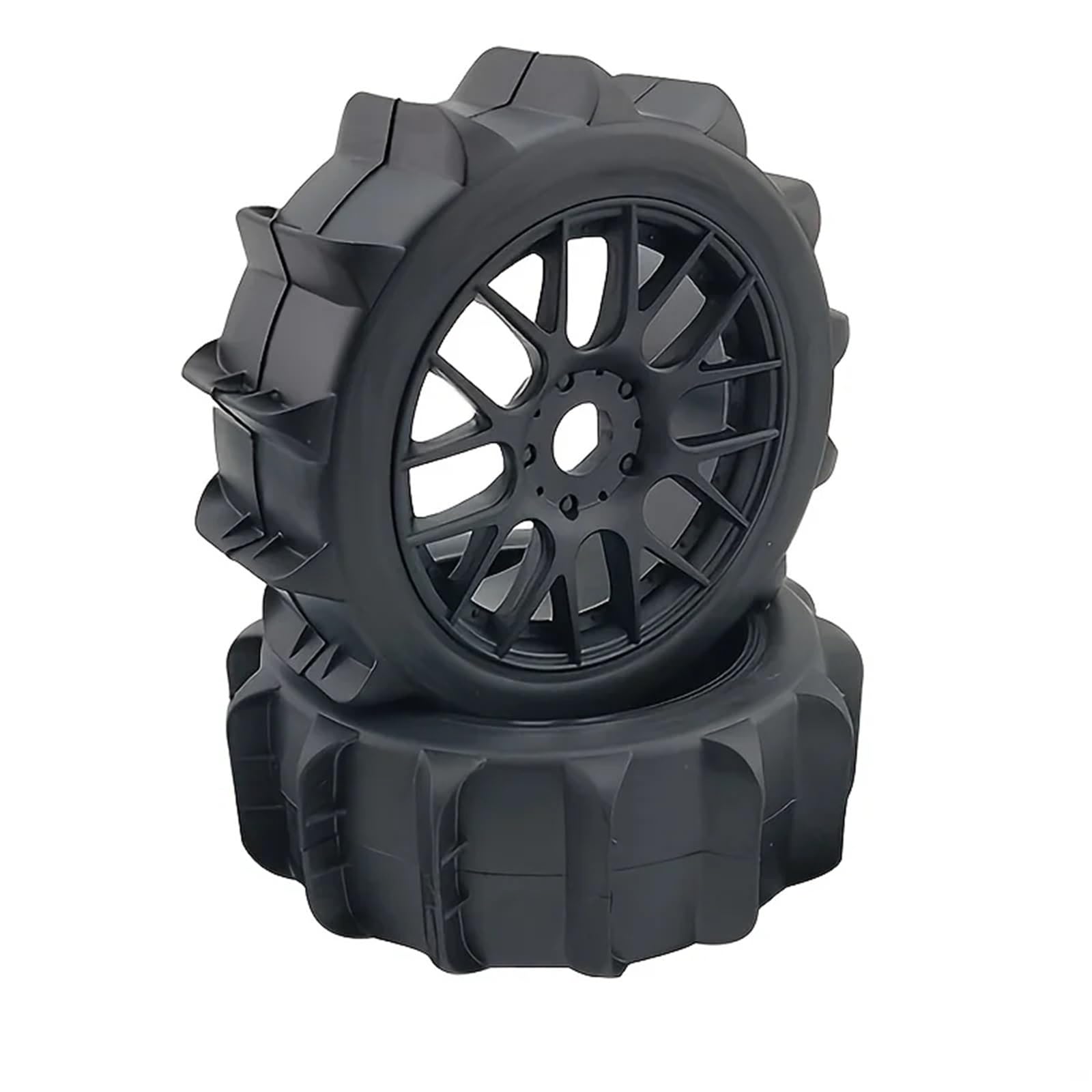 para Arrma para Typhon 6S para HSP para HPI para Redcat para Traxxas para Buggy 1/8 Neumáticos Ruedas 17mm Bujes Hexagonales RC Todoterreno Paleta para Arena Nieve Piezas Repuesto RC