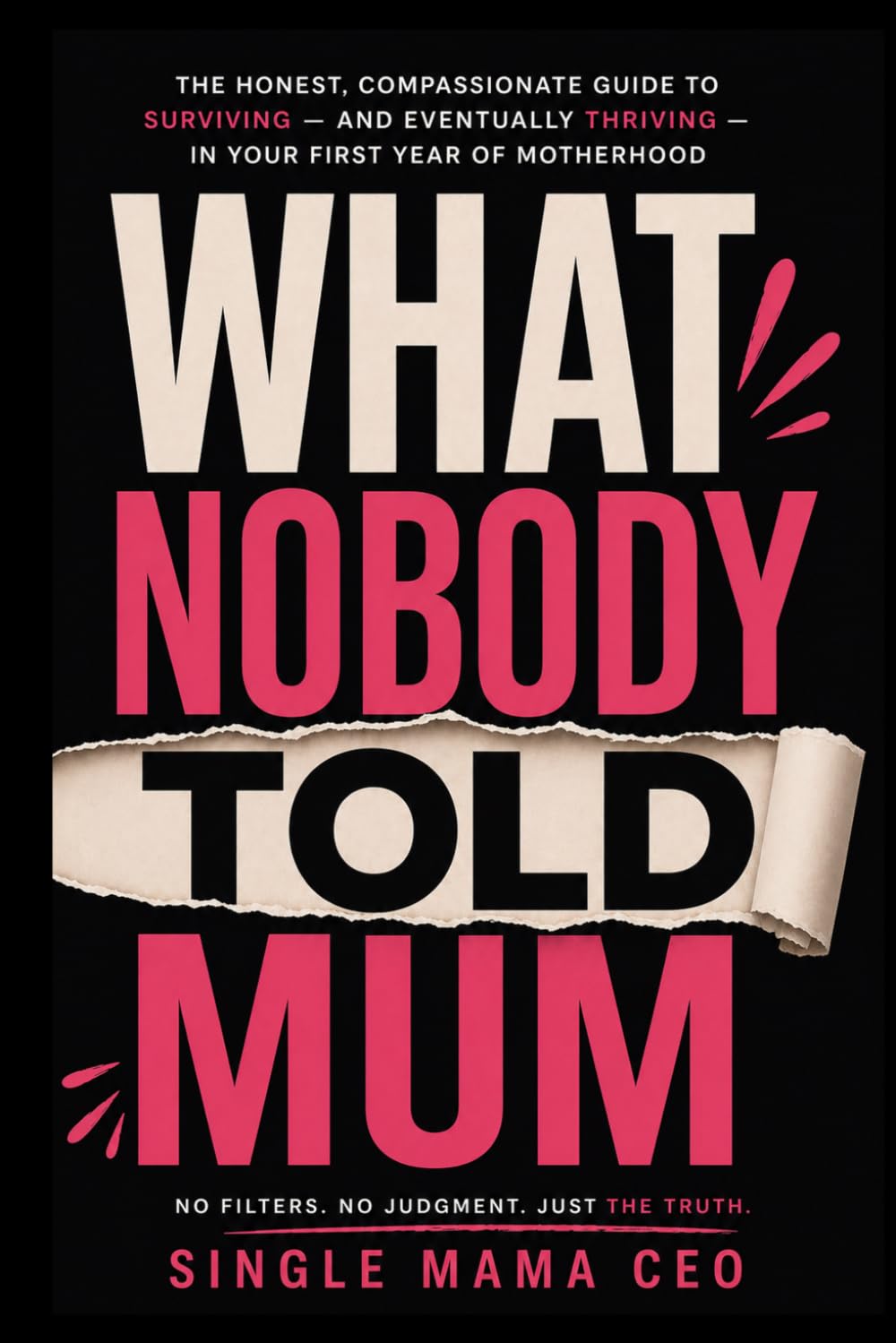 What Nobody Told Mum: The Honest, Compassionate Guide to Surviving—and Eventually Thriving—In Your First Year of Motherhood