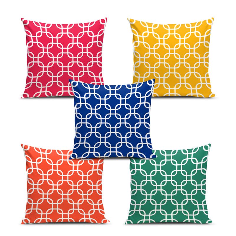 BMRGIFTS Soft Fabric Designer Decorative Printed Cushion Cover Decorations for Sofa Living Room Set of 5 24 x 24 inch Multi (MULTIMFCC18) (B0CQRKHF26) Amazon Price History, Amazon Price Tracker