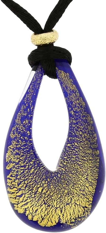 Glass Of Venice Murano Glass Gemma Necklace - Blue