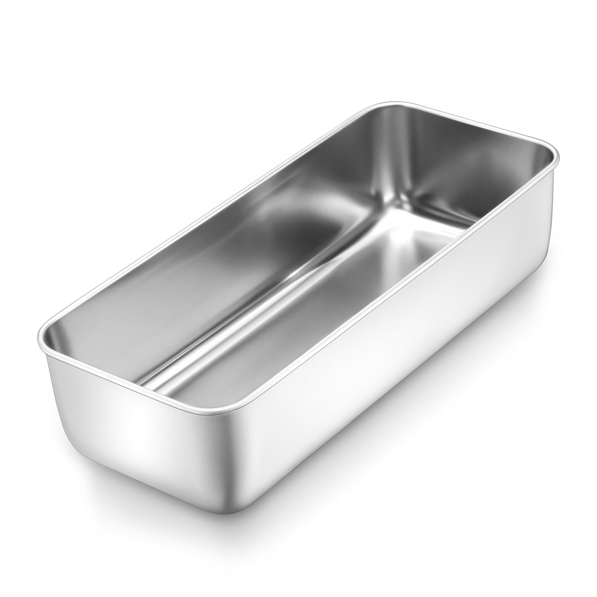 Herogo 3lb Large Stainless Steel Rectangular Loaf Tin - 31.5 x 13.6 x 7.5cm