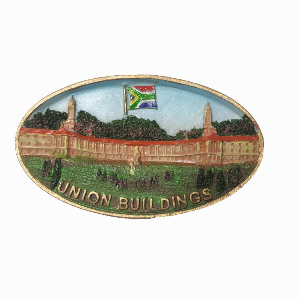 Muyu Magnet Souvenir 3D Union Buildings Cape Town South Africa fridge ,Home & kitchen decoration polyresin craft,South Africa refrigerator sticker