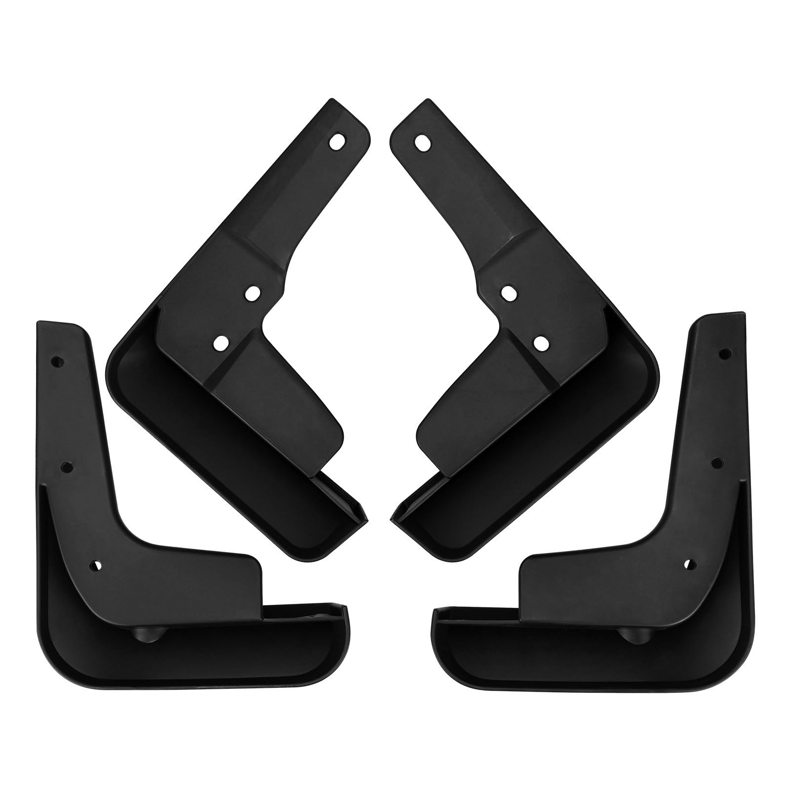 CDQSB 4 Pcs Car Mud Flaps for Alphard 2022-2025, Front Rear Fenders Splashproof Splash Guards Mudflaps Protects Accessories