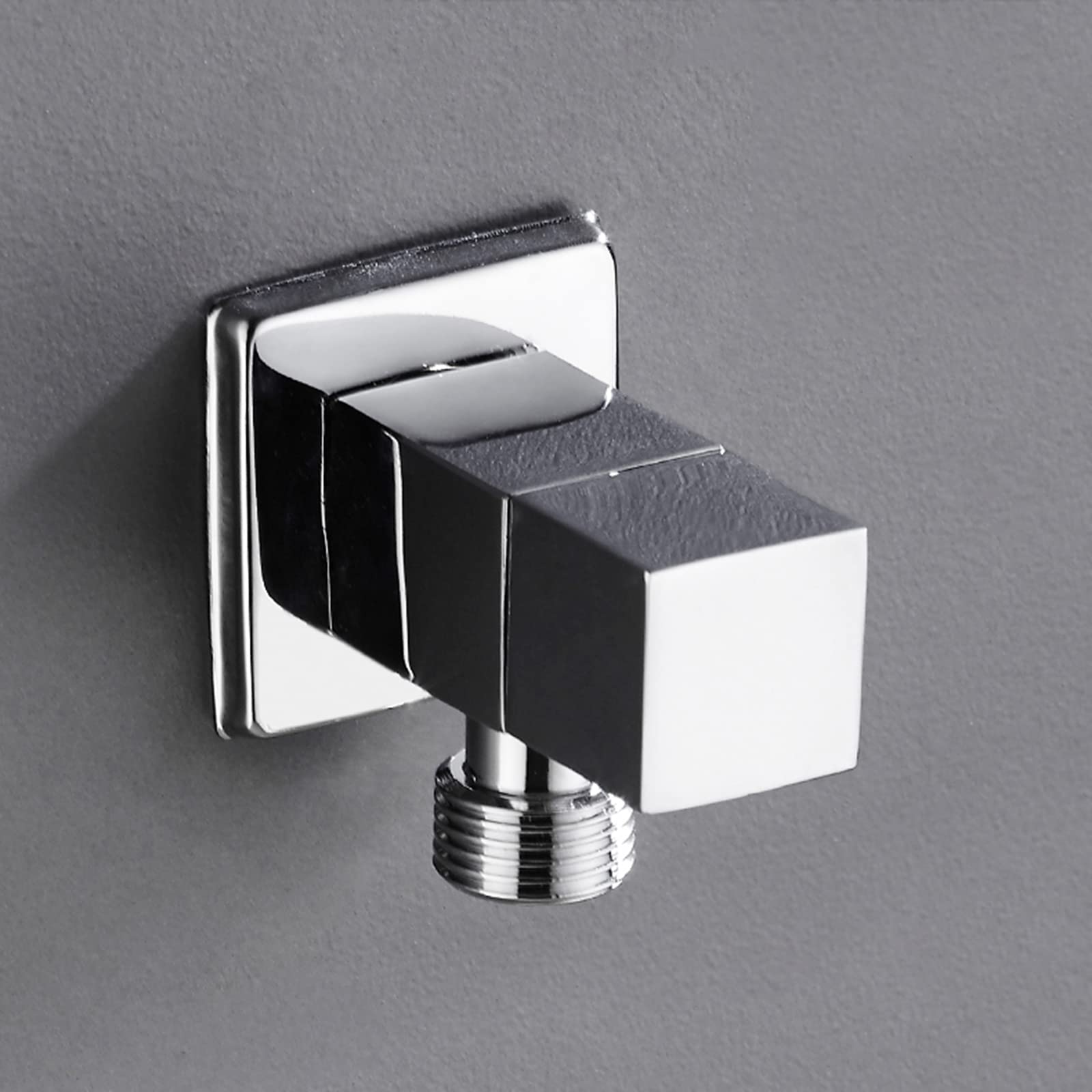 Valvola Angolare Arresto Acqua - Per Lavandino, WC, Vasca E Doccia, Acciaio Inox, Filettatura Antiscivolo - Foto 8