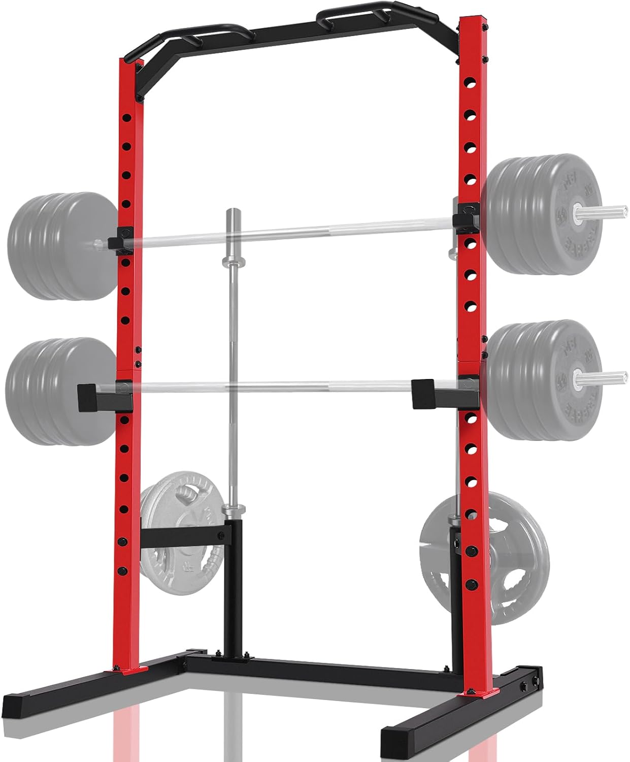 OPPSDECOR OPPSDECOR Power Rack – Adjustable Stand with Pull-Up Bar & Safety Spotter Arms