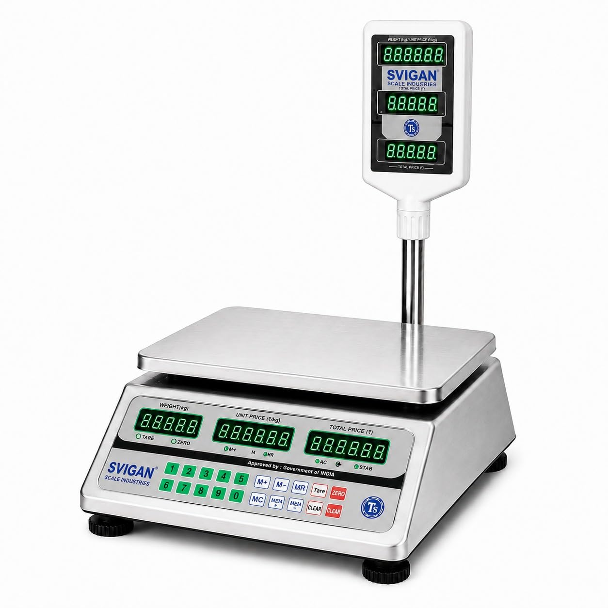 SVIGAN DIGITAL ELECTRONIC 30KG PRICE COMPUTING WEIGHING SCALE-picture-13