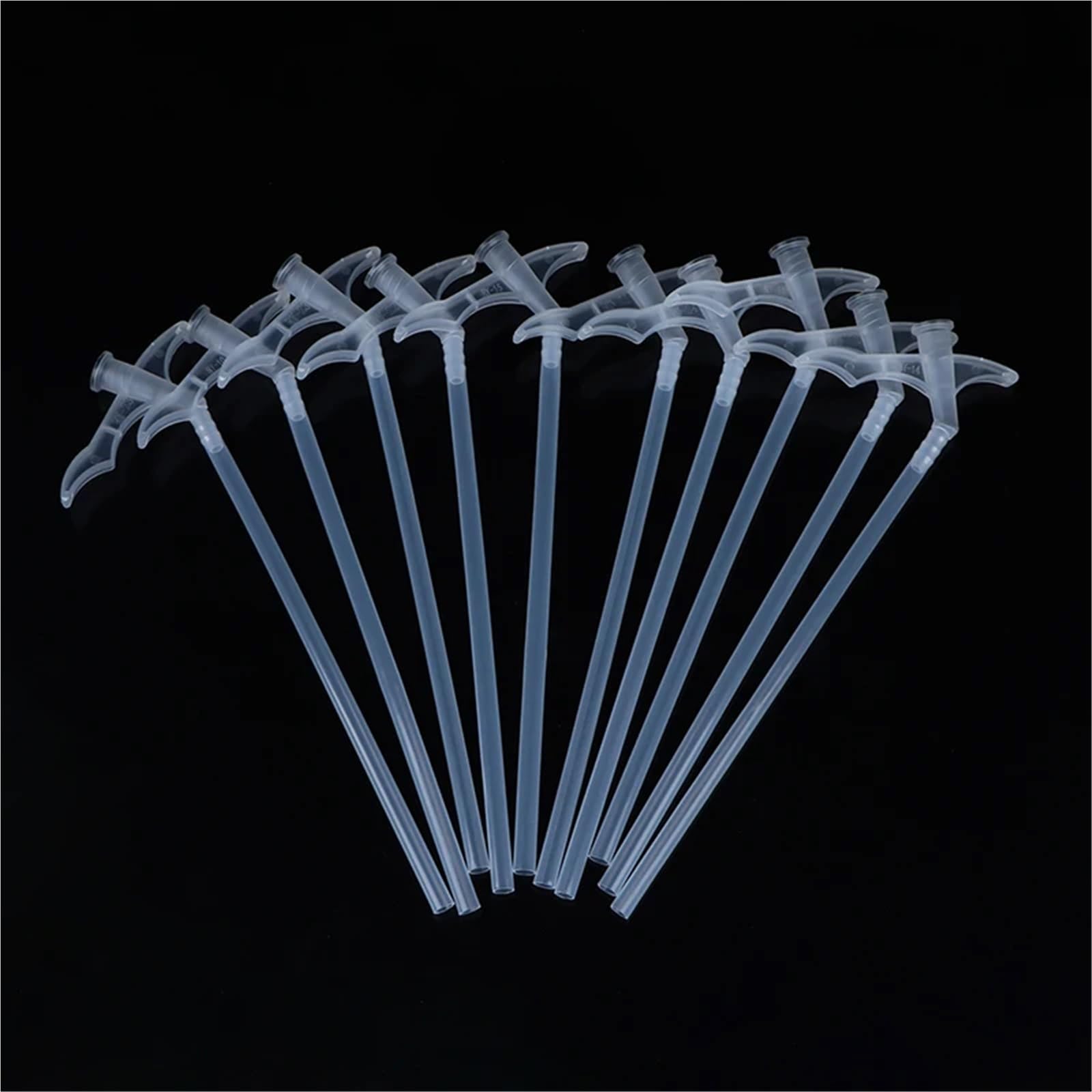 Spray Foam Nozzle 80pcs Spray Foam Tubes Nozzle Filling Polyurethane Foam Glue Gun Connection Tube Replacement DIY Insulating Foam Tube(ColorB)