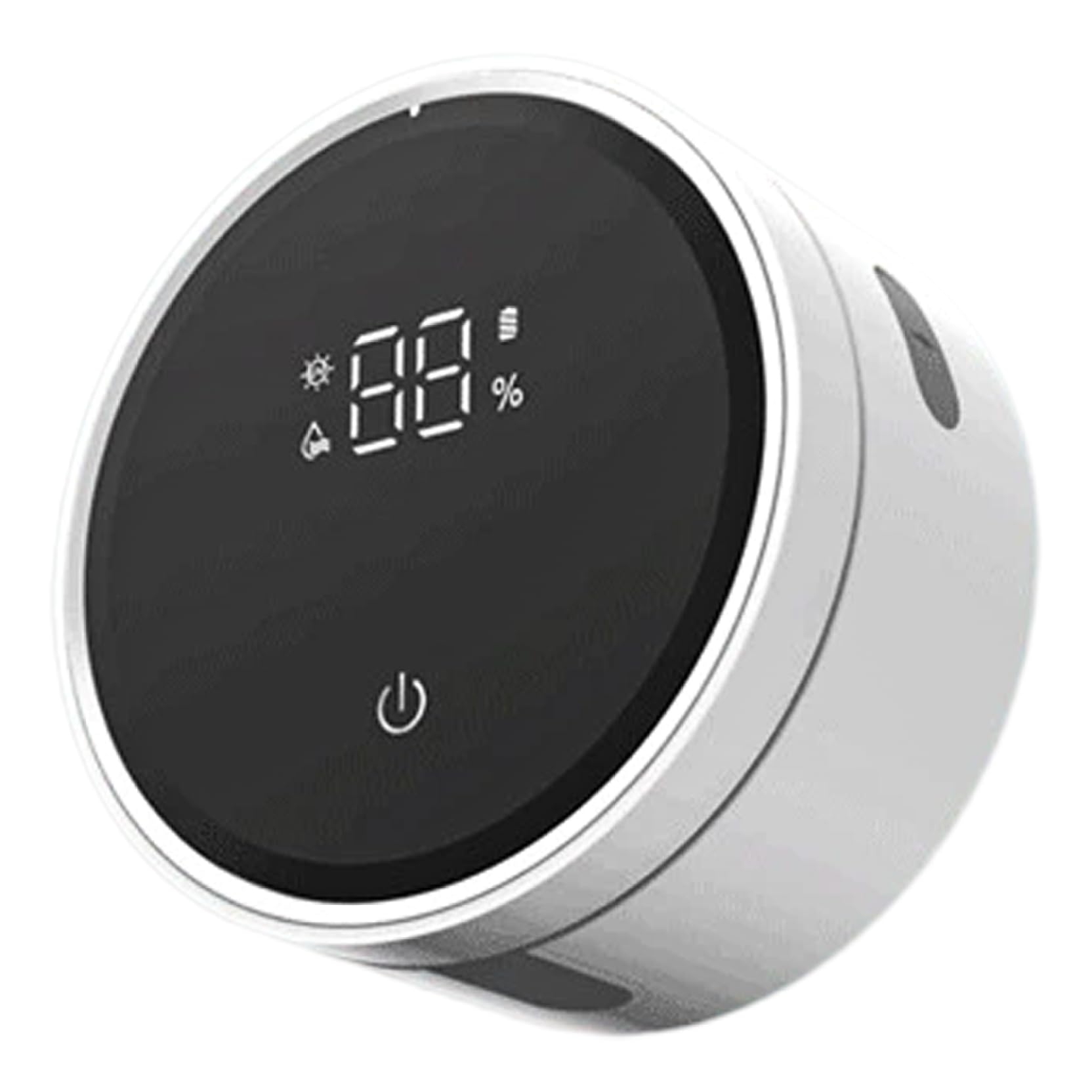 Soporte Inteligente para cepillos de Dientes UV, Limpiador de cepillos de Dientes eléctrico montado en la Pared con Secado automático, Pantalla LED, Sensor de Movimiento - Organizador de baño para