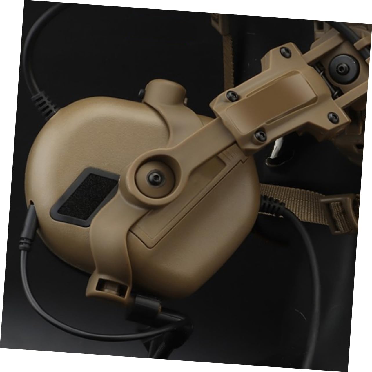 POPETPOP 5sets Helmet Earphone Holder Helmet Earphone Adapter Connector Installation Kit for Enhanced Gaming Material