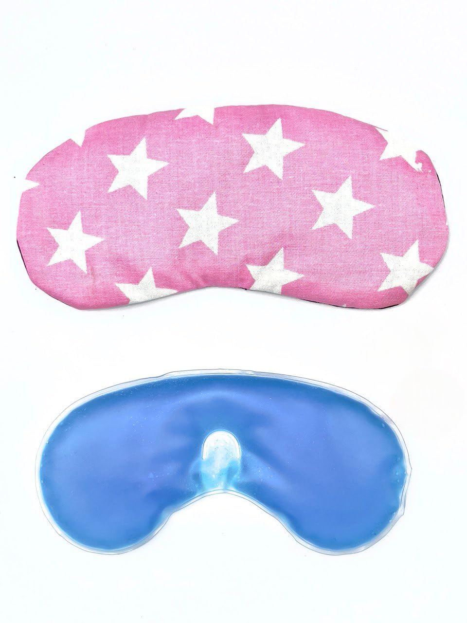Zenkova Reusable Gel Eye Mask with Hot & Cold Therapy – Cooling Pack for Puffy Eyes, Dark Circles, Eye Strain, Sinus Pressure & Migraines – Soft Fabric Cover with Adjustable Strap for Comfort.-image-1
