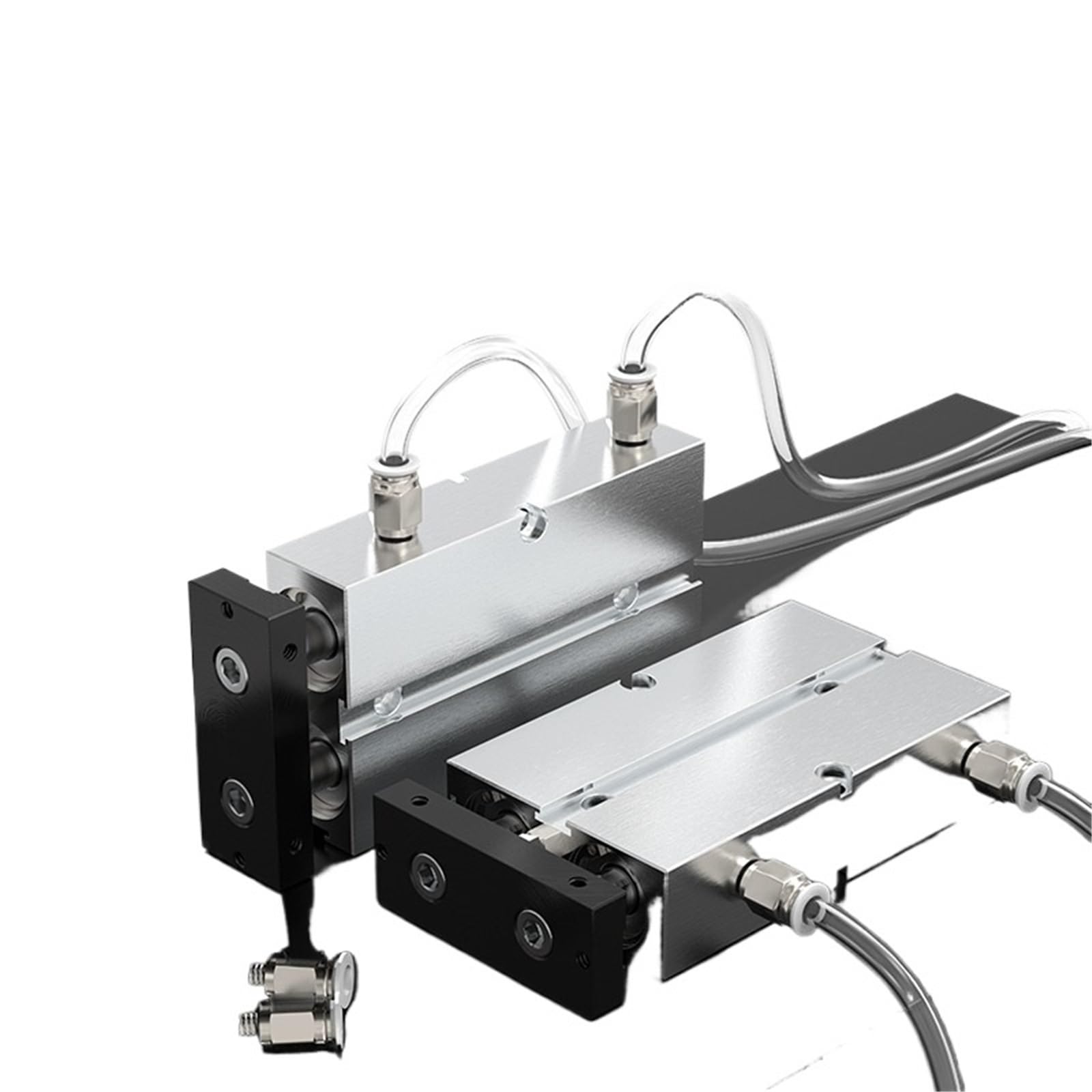 1pcs Pneumatic Cylinder Double Twin-Rod TN Air Cylinder 10 16 20 25 32mm Aluminum Alloy Stroke 30 40 50 60 80 100mm(Stroke 90mm,TN16)