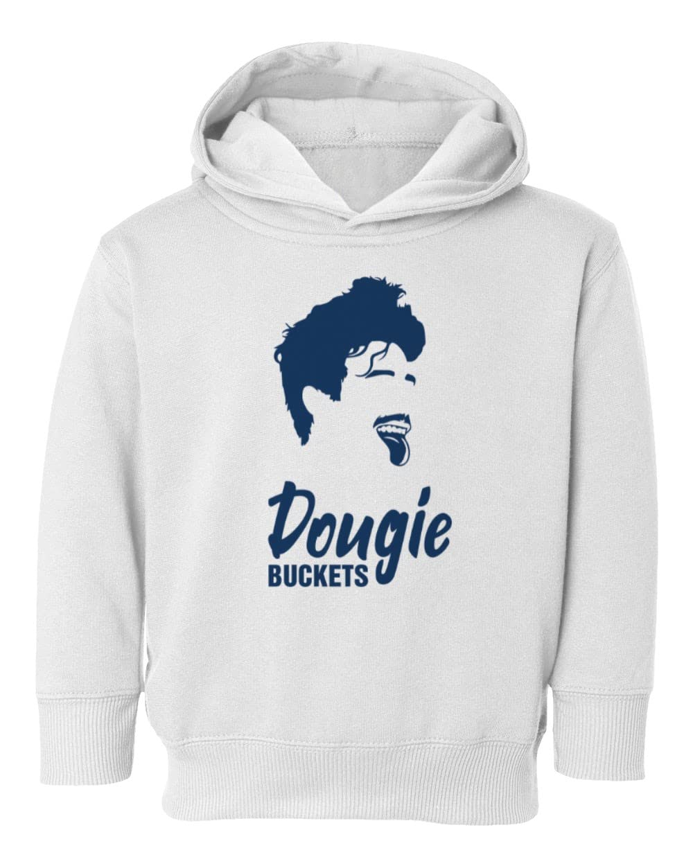 Dougie San Antonio Basketball Player Fans Toddler Hoodie Sweatshirt (White, 4T)