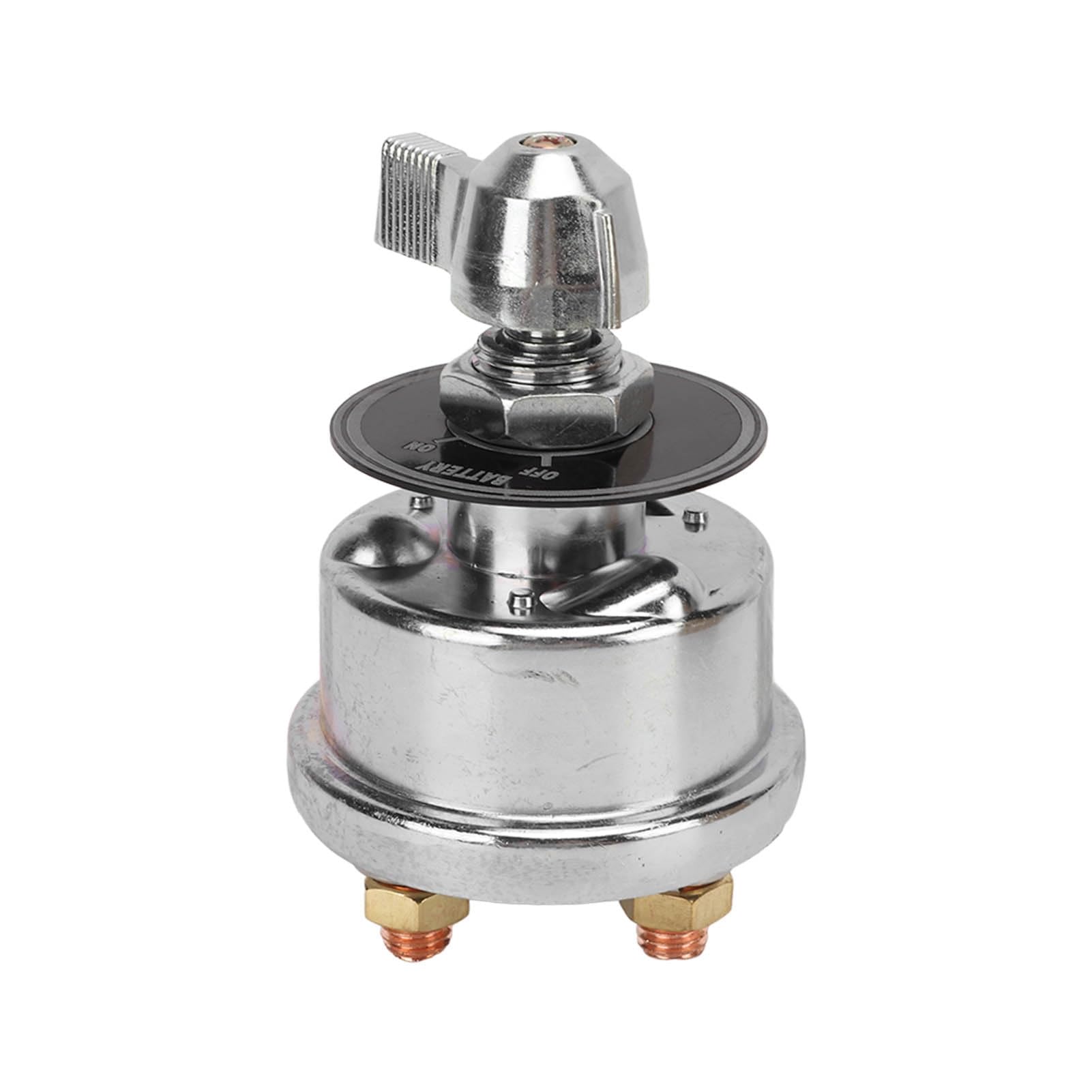 High Current Master Battery Disconnect Switch Prevents Leakage and Protects Power Supply for RVs Yachts Trucks