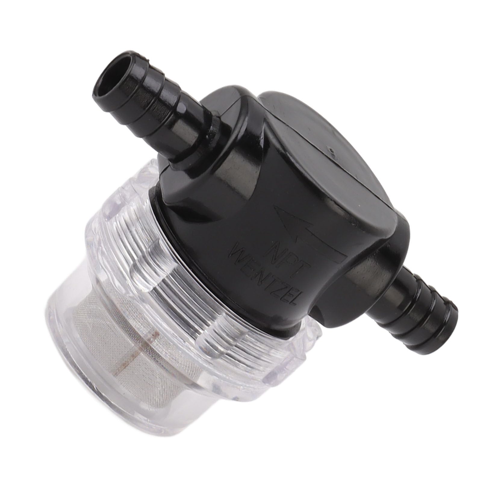 Haofy Sitko Pompy Wodnej 50 Mesh Stal Nierdzewna G1/4 Twist On – Filtr do Nawadniania z przezroczystą obudową Łatwe Monitorowanie i Zapobieganie Zatykaniu dla łodzi Morskich RV, Trawników i urządzeń