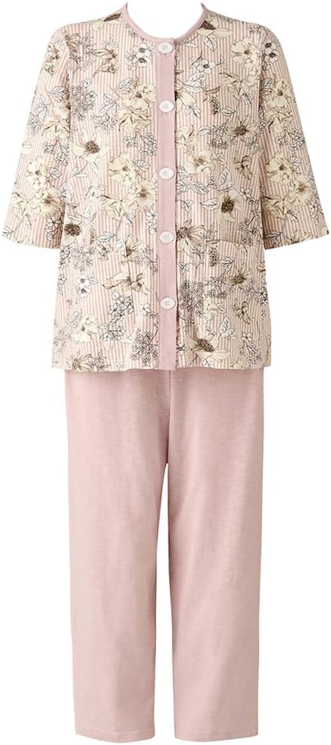Amazon | [らくラクパートナー] パジャマ [ワコール] 綿100