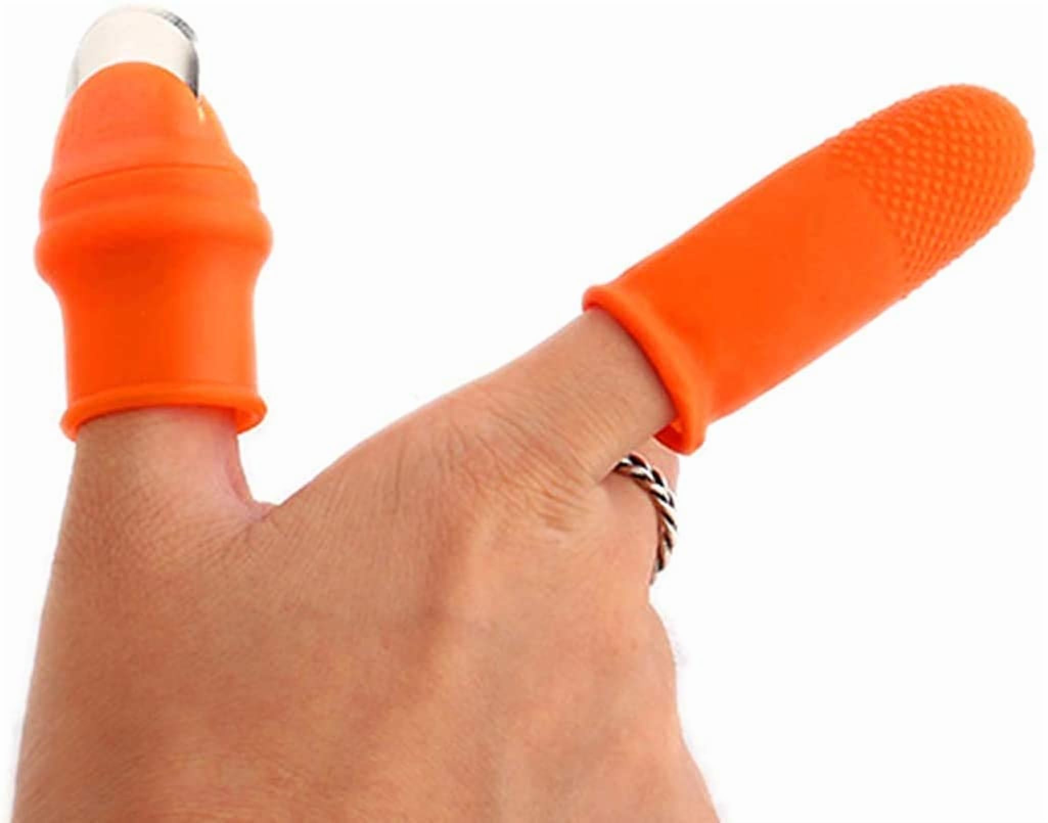SaiRuhi Premium Silicone Thumb Knife with Finger Protector | Stainless Steel Vegetable & Fruit Cutter with Safety Silicone Holder | Ideal for Kitchen, Plant Picking & More | Pack Of 1 | (B0D585DK1Q) Amazon Price History, Amazon Price Tracker