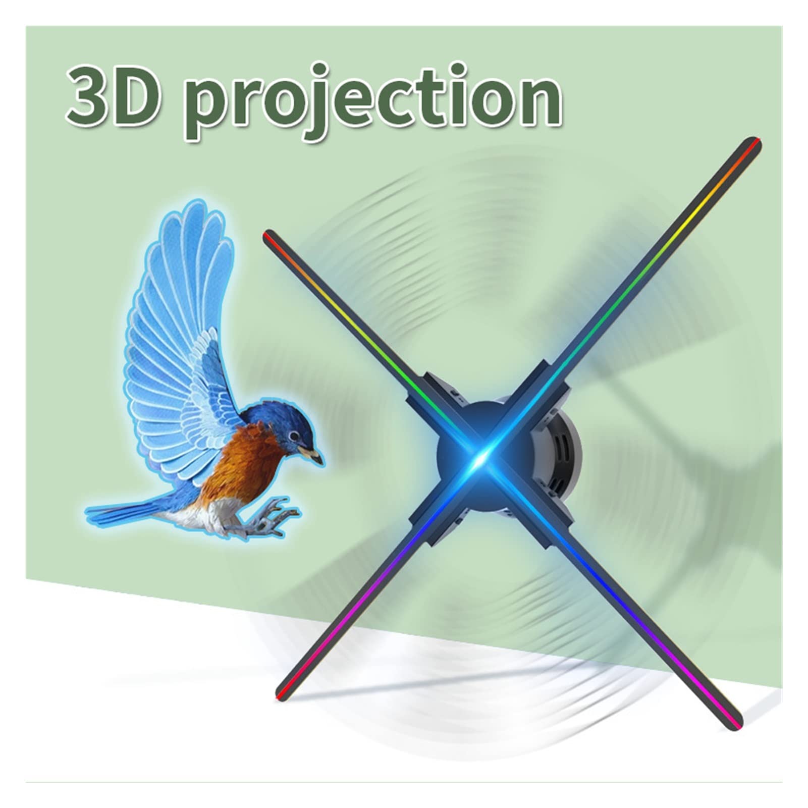 Amazon.co.jp: 3Dホログラムファン 3Dプロジェクション3Dファン