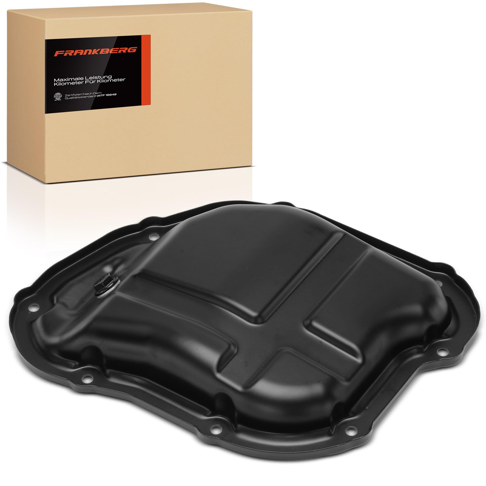 Frankberg Coppa dell'olio con tappo di scarico dell'olio 1112801M00 | Compatibile con: Juke F15, Qashqai +2 I J10 NJ10
