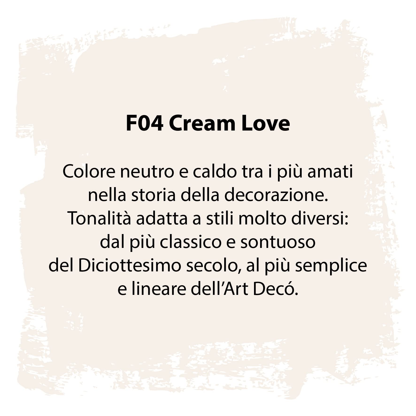 Fleur Paint 13402 – farba mineralna (na bazie wody, 750 ml farba cream love