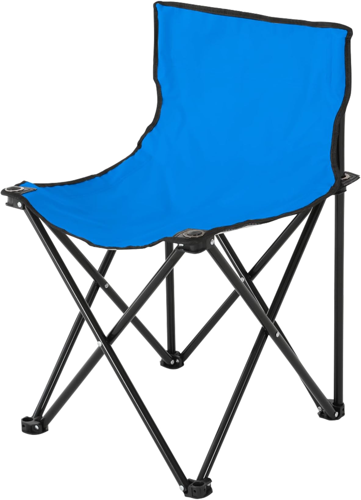 ZONEMEL Portable Fast Folding Chair, Ideal for Sauna, Fishing, Lightweight Compact Backpack Chairs, Bule