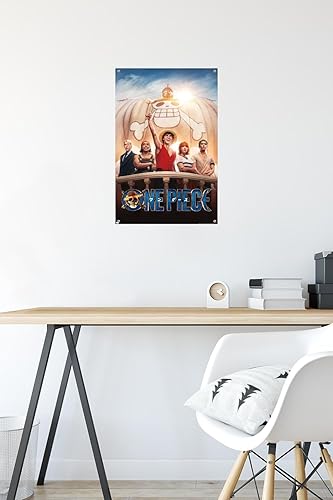 Miniatura 6 de Trends International Netflix One Piece - Póster de pared de una hoja, 14.72 x 22.37 pulgadas, paquete de póster premium y alfiler