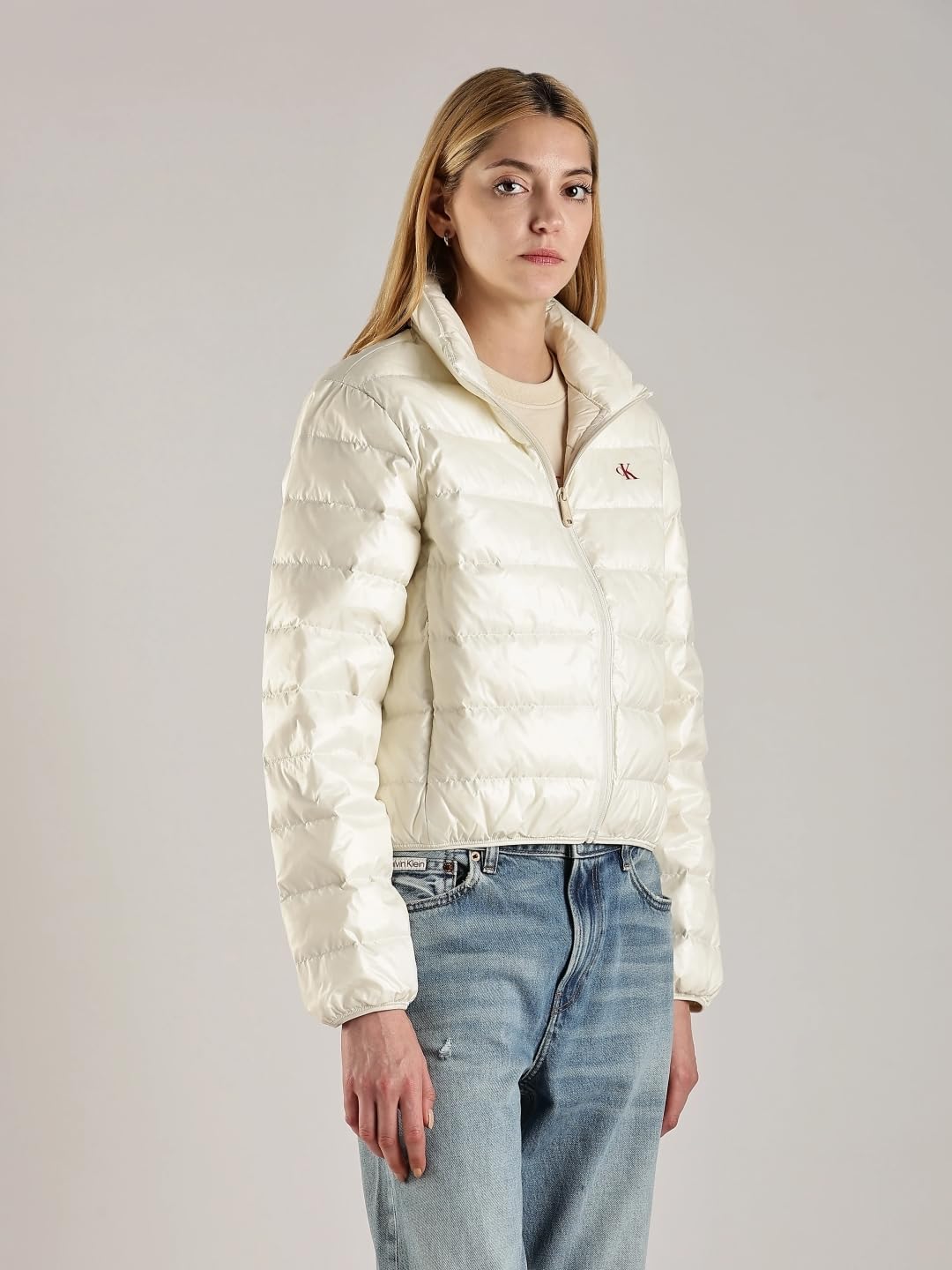 Calvin Klein Cazadora acolchada Mujer Down Shine brillante