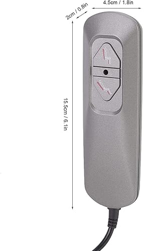 Miniatura 2 de Yosoo Control manual para elevador de silla, interruptor táctil eléctrico, silla reclinable, sofá, 2 botones, control remoto, interruptor de control