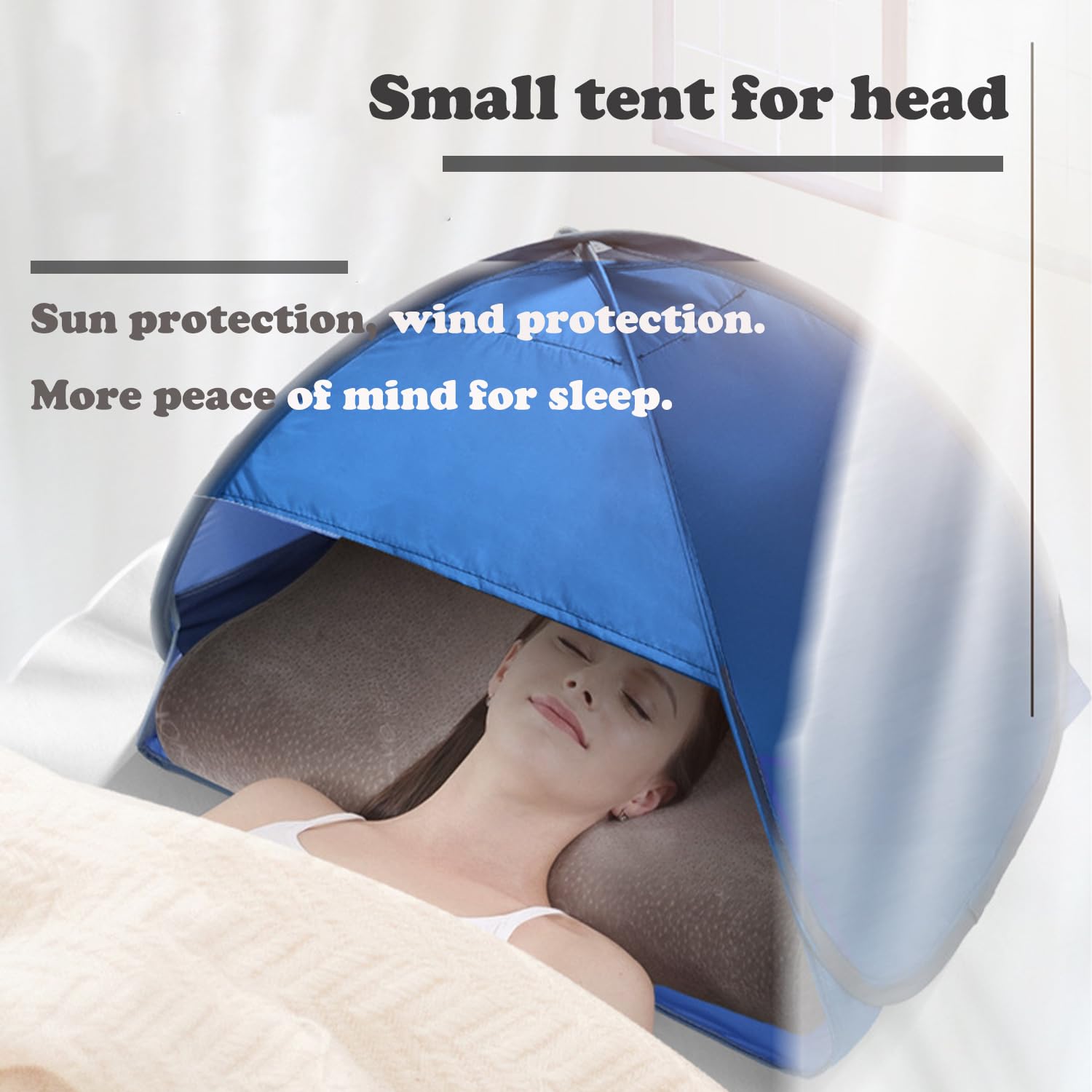 Mini Tenda da Testa, Tenda Parasole per Animali Domestici, Mini Tenda Parasole da Spiaggia, Mini Tenda Pop Up Spiaggia, per Attività All'Aria Aperta, per Gatti e Cuccioli